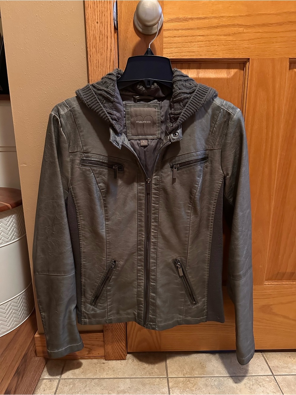 Maurices Faux Leather Jacket